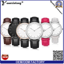 Yxl-005 2016 venta caliente Daniel Nylon Dw Watch para reloj de acero inoxidable de cuarzo